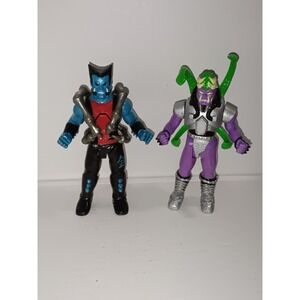 KARATE FIGHTERS SERPENT STRIKE & Iron Claw MILTON BRADLEY 5.5 ACTION FIGURE 1996